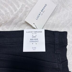 Lucky Brand Black Sweet Mid Rise Jeans